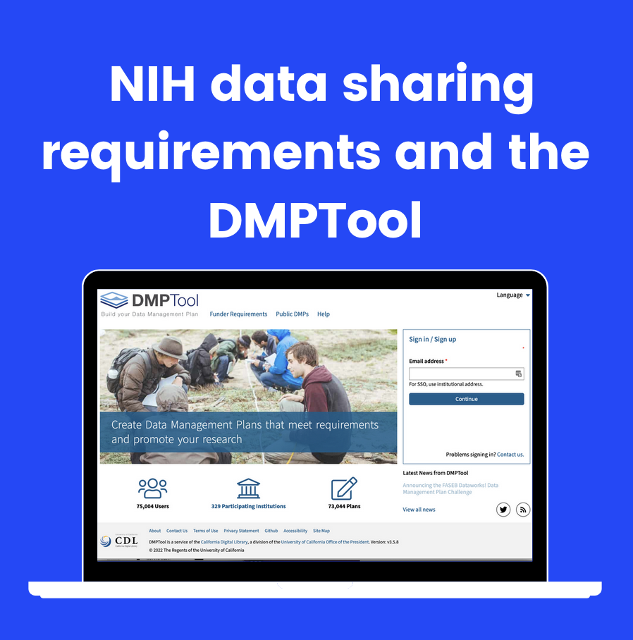 Nih Data Sharing Requirements