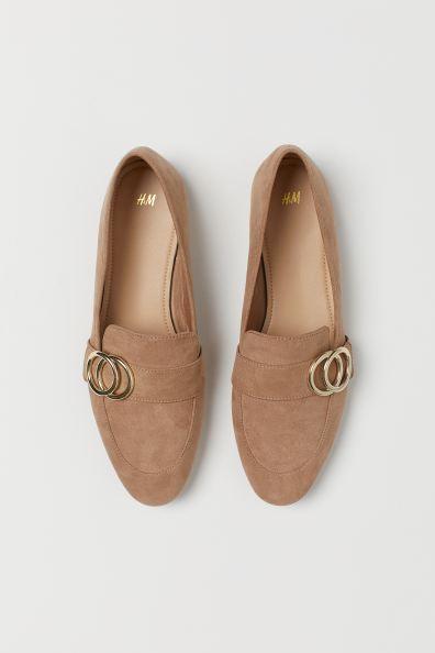 Loafers - Beige/Gold-coloured - Ladies | H&M 2