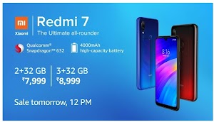 Redmi 7:The Ultimate all rounder launched on Amazon India.