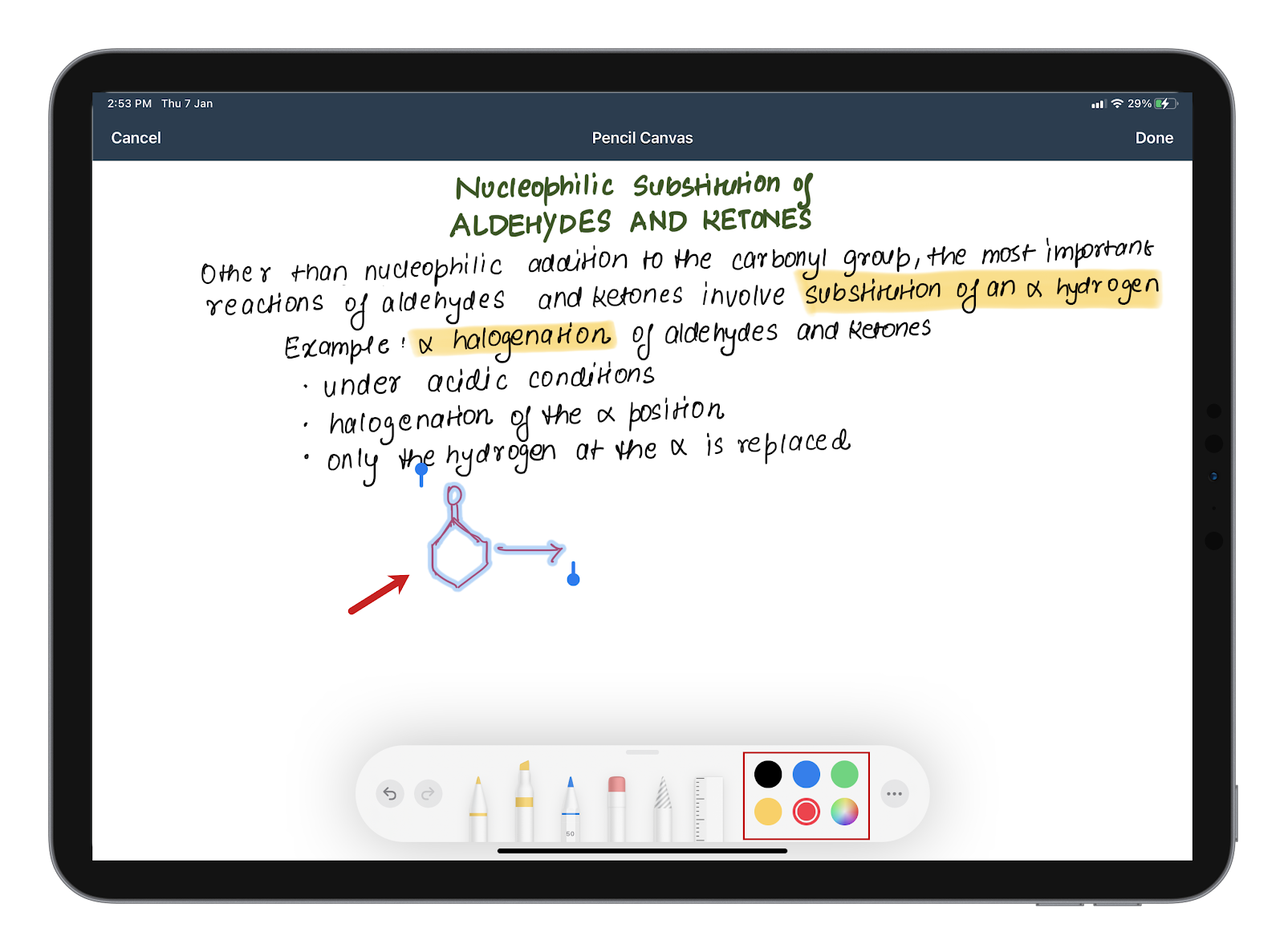 Apple Pencil support