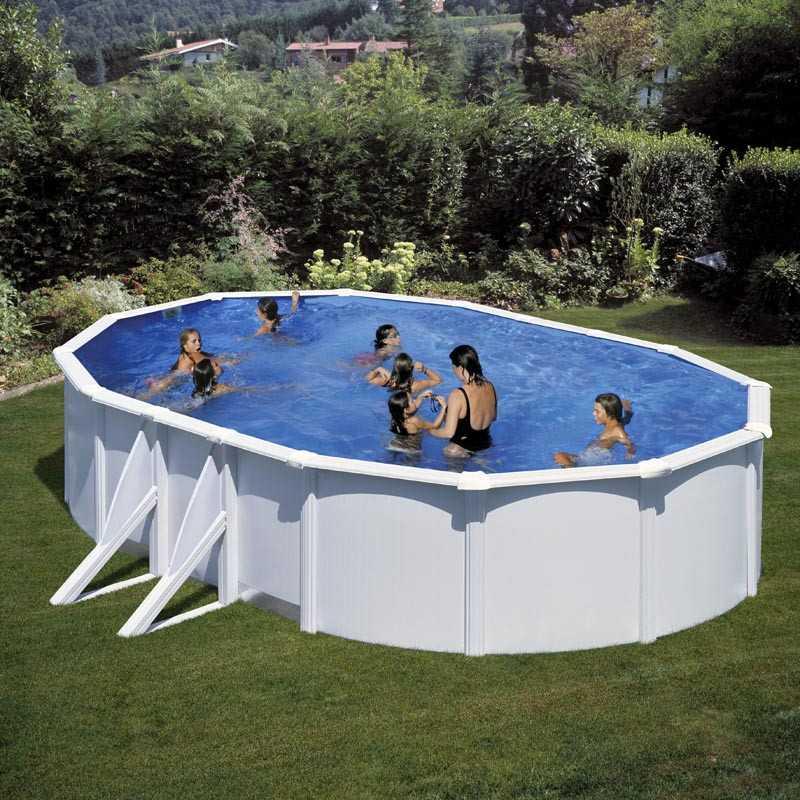 piscina ovalada