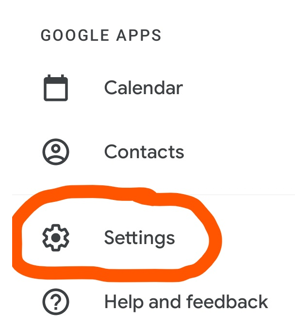 Gmail settings for godaddy email on moibile device