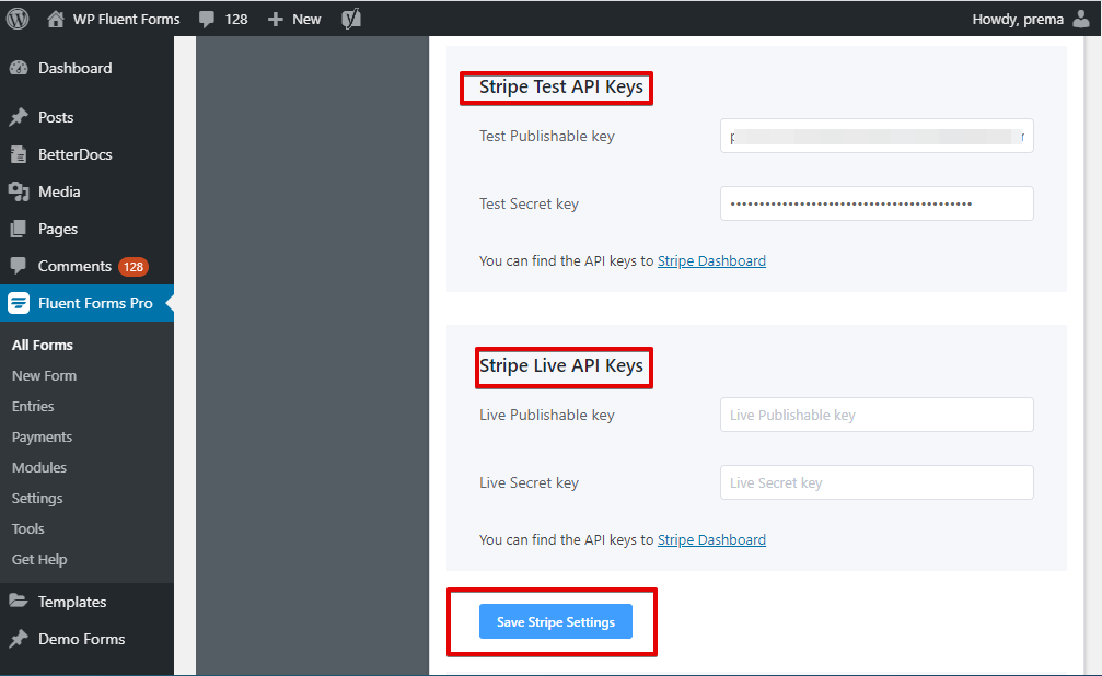 form builder, wp fluent forms