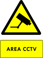 Rambu Area Pantauan CCTV
