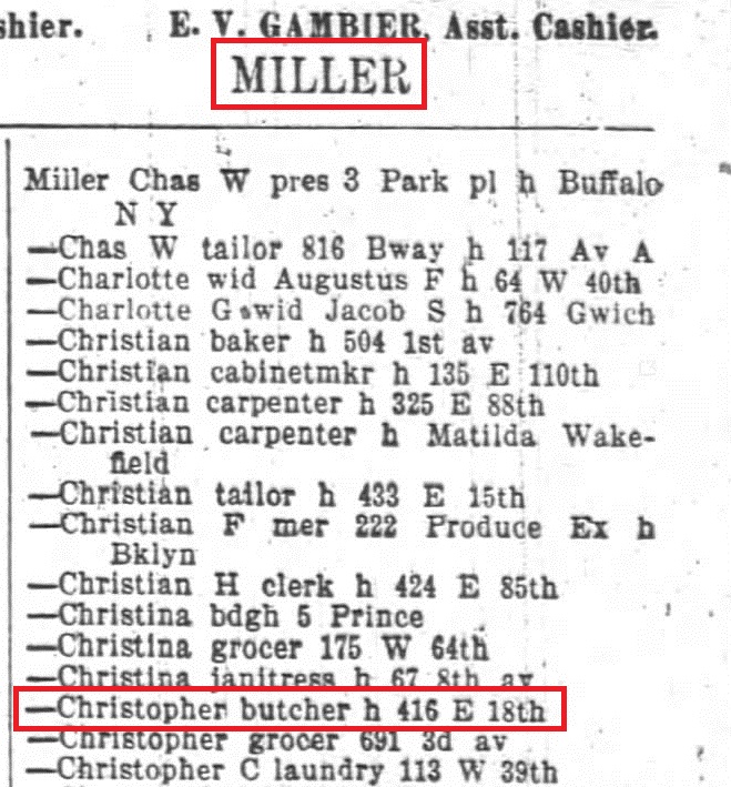 Genealogy Tips Searching the Census by Address The New York Public