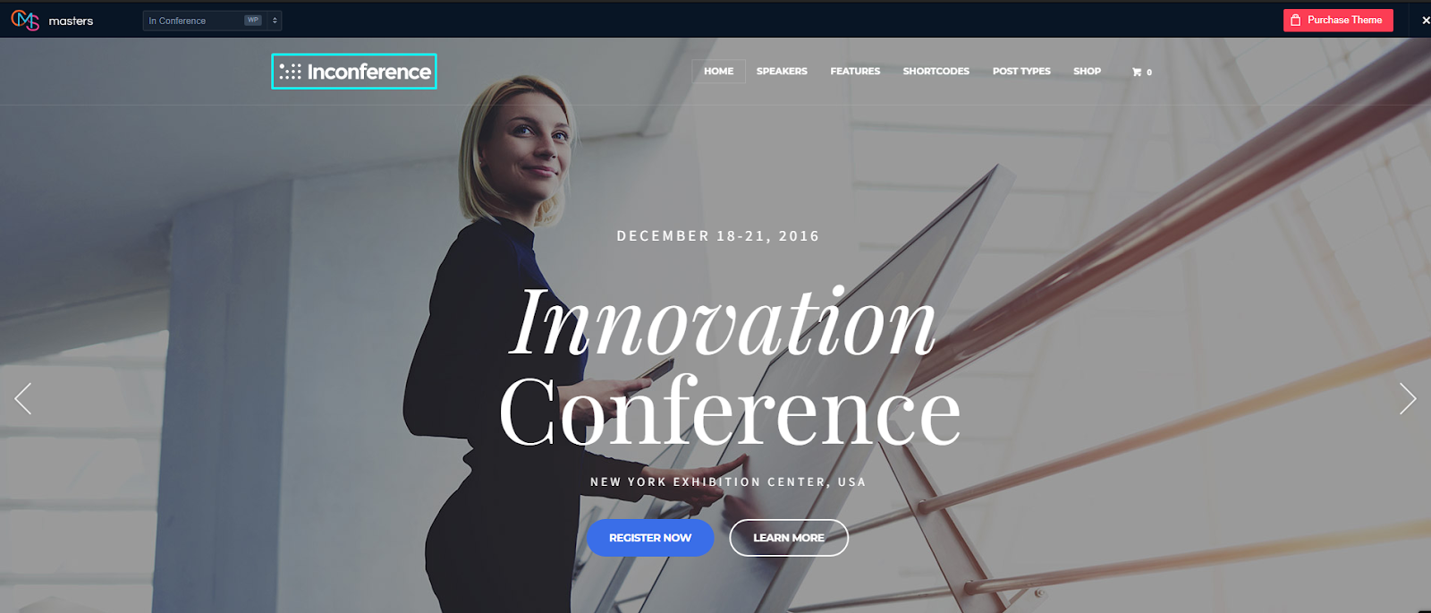 In Conference - Business Event WordPress Theme