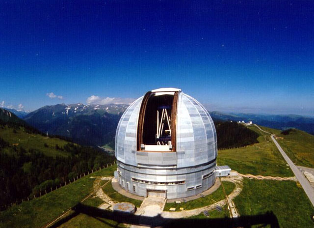 An example of calculation of an astrophysical observatory