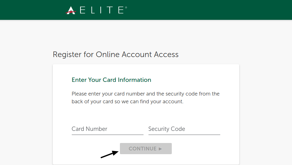 Register For ACE Elite  Card 