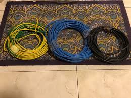 CABLE 6mm FASE, NEUTRO Y TIERRA de segunda mano por 39 € en Guadalajara en  WALLAPOP