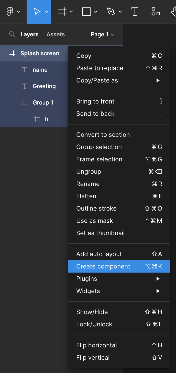 Create a Component