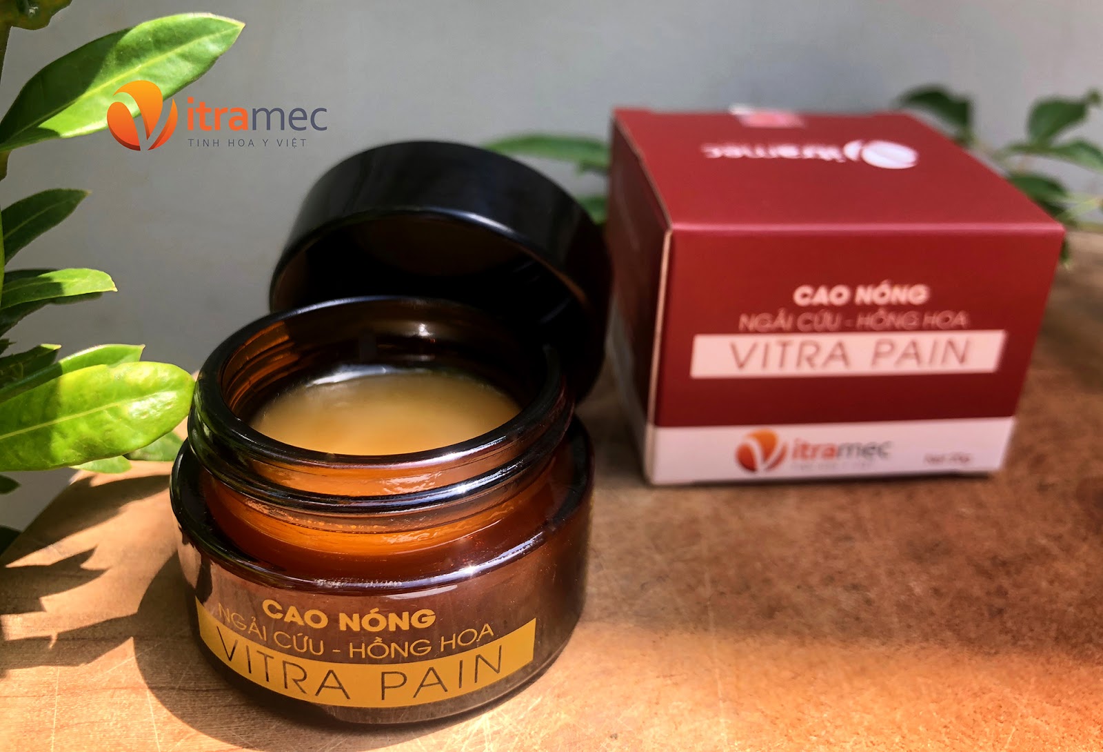 Cao nóng ngải cứu - hồng hoa Vitra Pain sẽ giúp làm giảm nhanh các triệu chứng đau nhức xương khớp. 