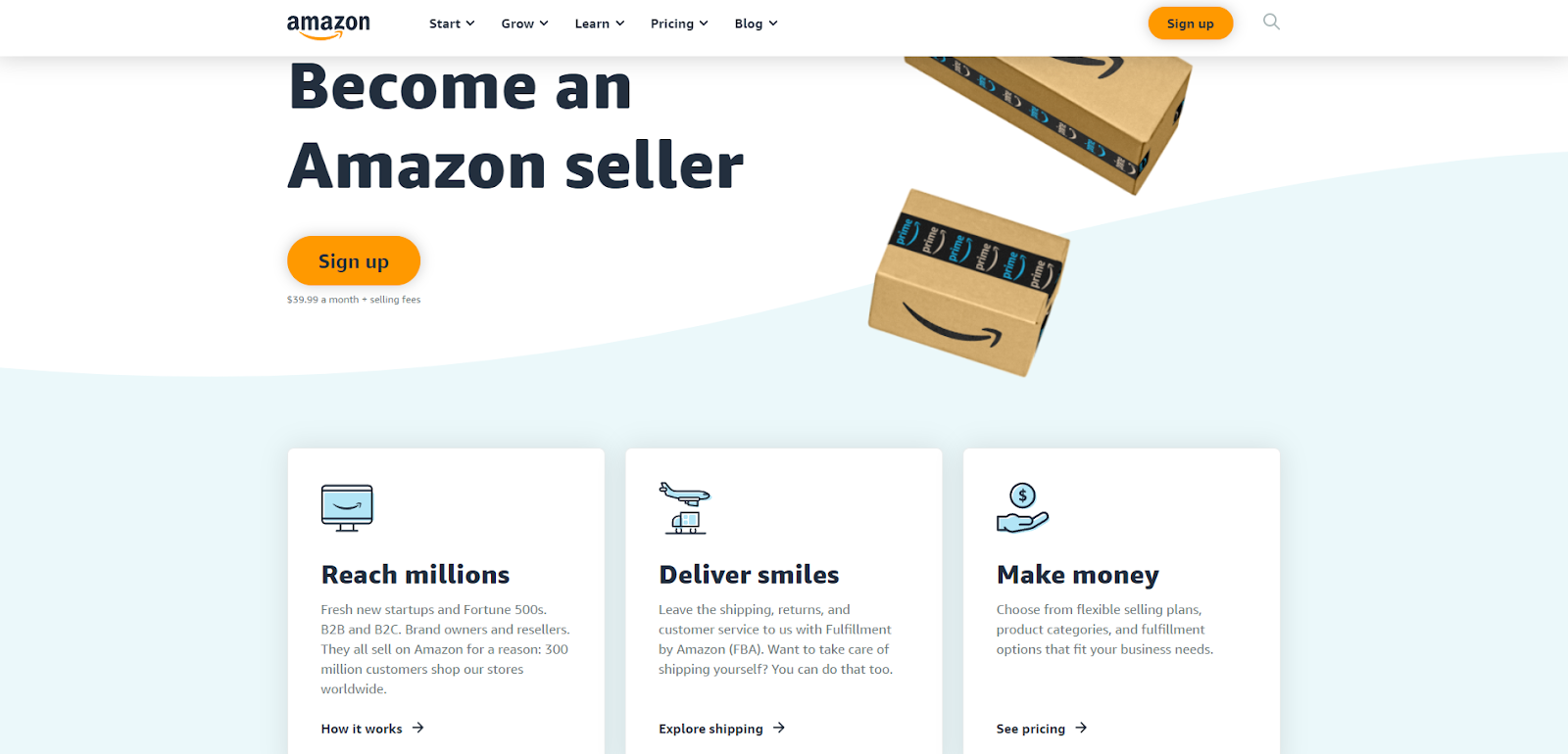 Amazon Passive Income - Seller Account