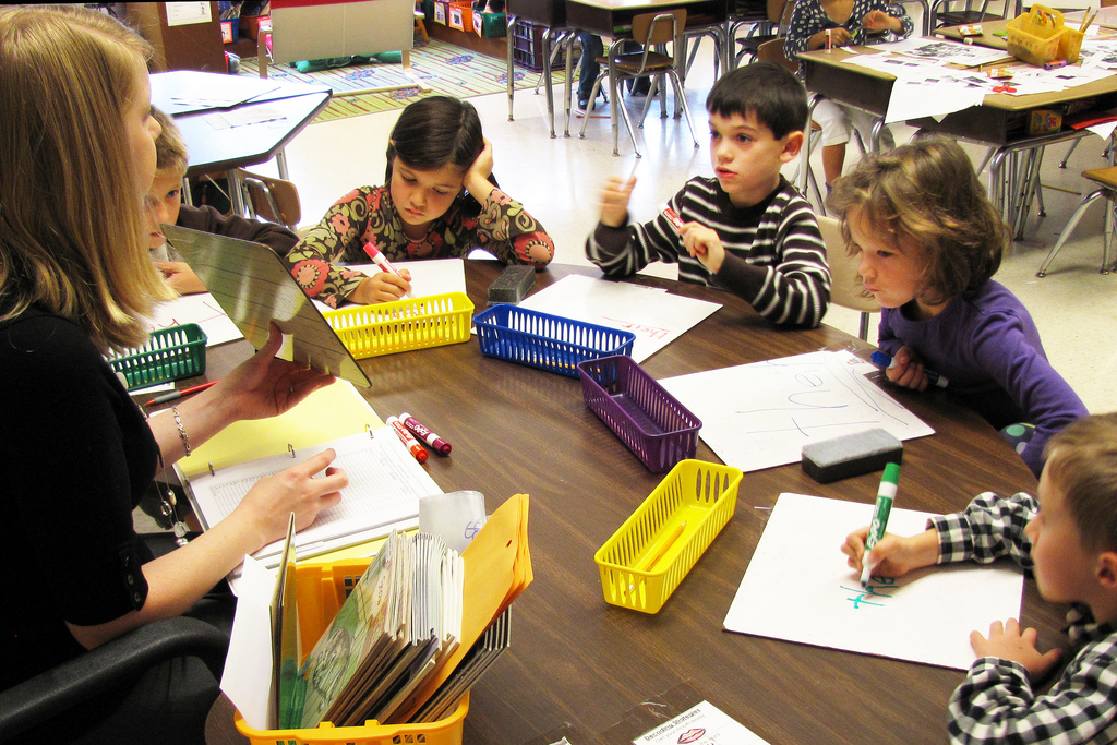 First grade reading - small group breakout | One of the smal… | Flickr