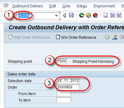 Create Picking, Packing & PGI (Post Goods Issue): SAP LT03, VL02N