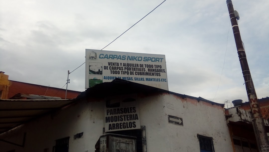 Carpas Niko Sport