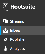 Hootsuite dashboard