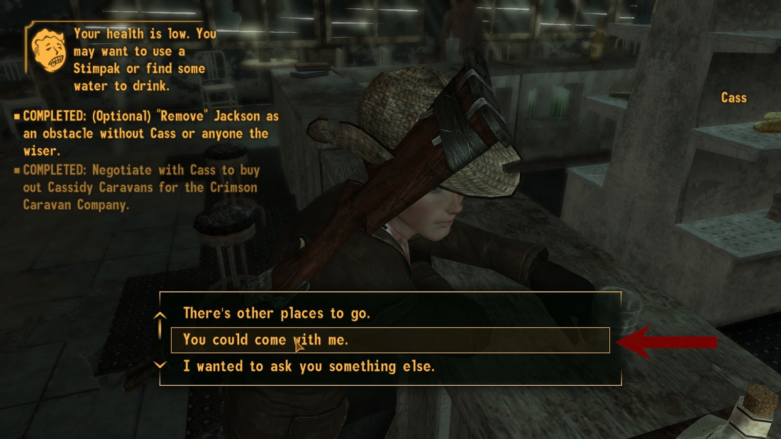 How to recruit Rose of Sharon Cassidy in Fallout: New Vegas