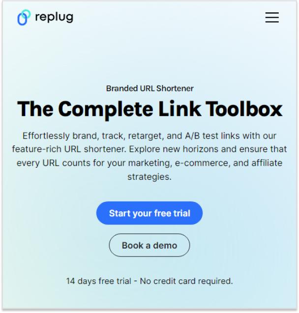 Replug-Link management tool