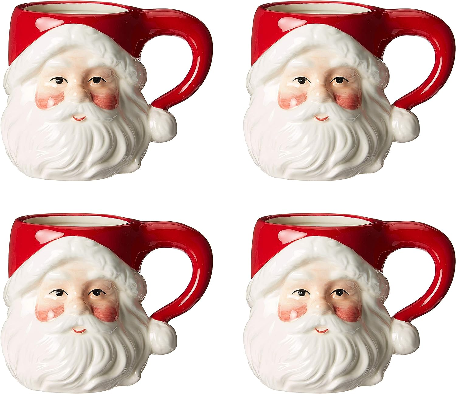 classic santa mugs