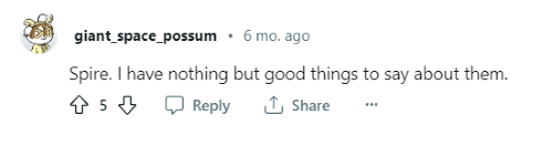 A person on Reddit claims they think SPIRE is the best Minnesota credit union out there. 