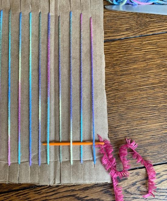 Weaving at Home – PaintBox Art Studio
