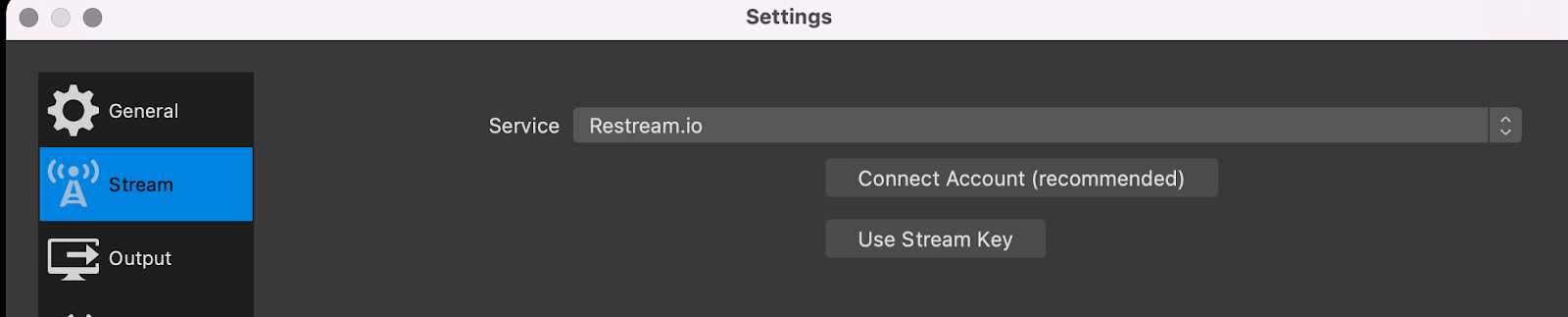 Multistreaming with Restream and OBS