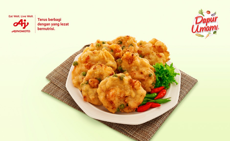 Tahu dan udang yang jadi bahan campuran bakwan, punya nutrisi lengkap yang sayang Mama lewatkan