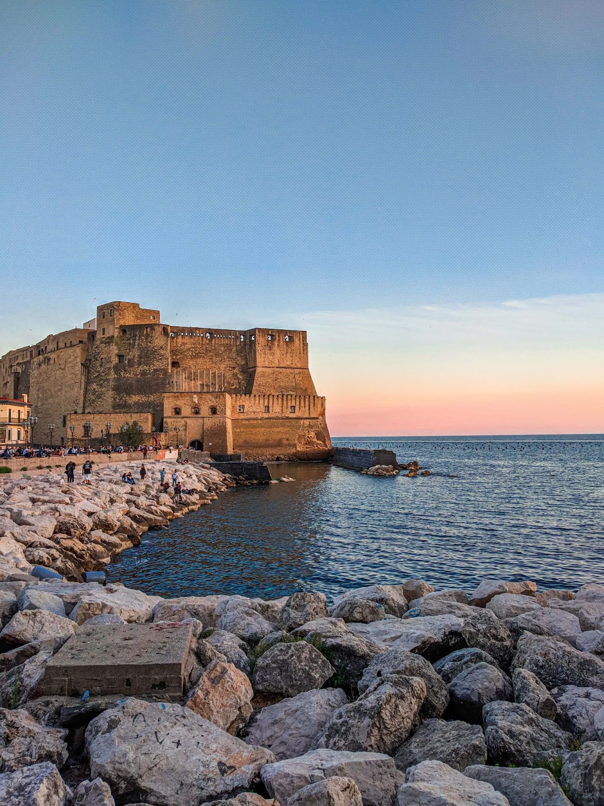 2 days in Naples, Ovo Castle, Egg Castle, Castell de Ovo, Naples, Italy