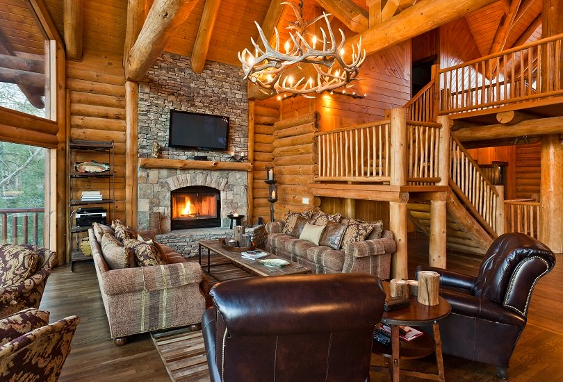 Log Cabin Den