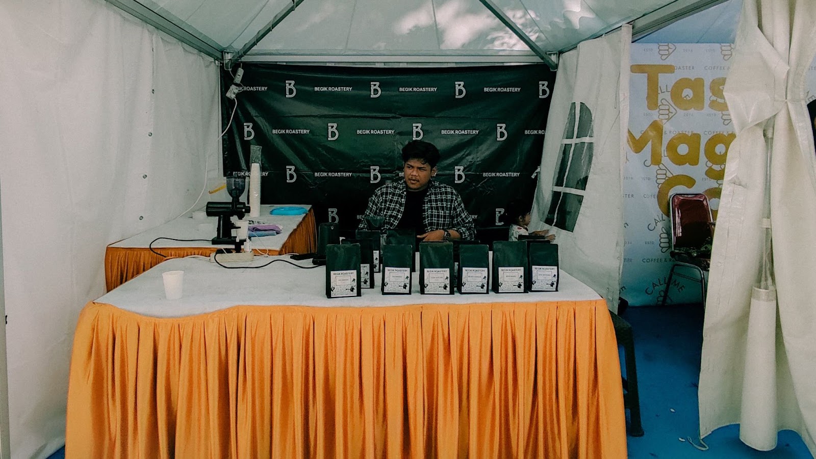 Booth Begik Roastery