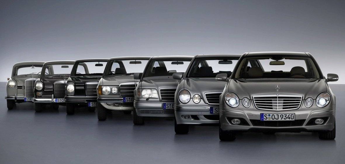 Mercedes-Benz Chassis Codes Explained E-Class generations