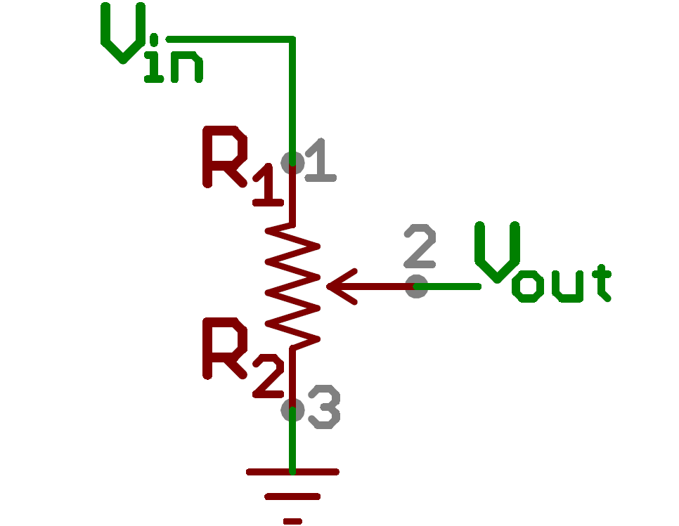 voltage divider in series circuit