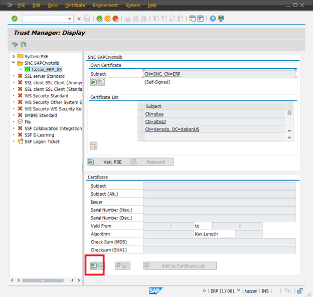 Enabling Snc On Sap Connections