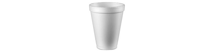 image of a styrofoam cup