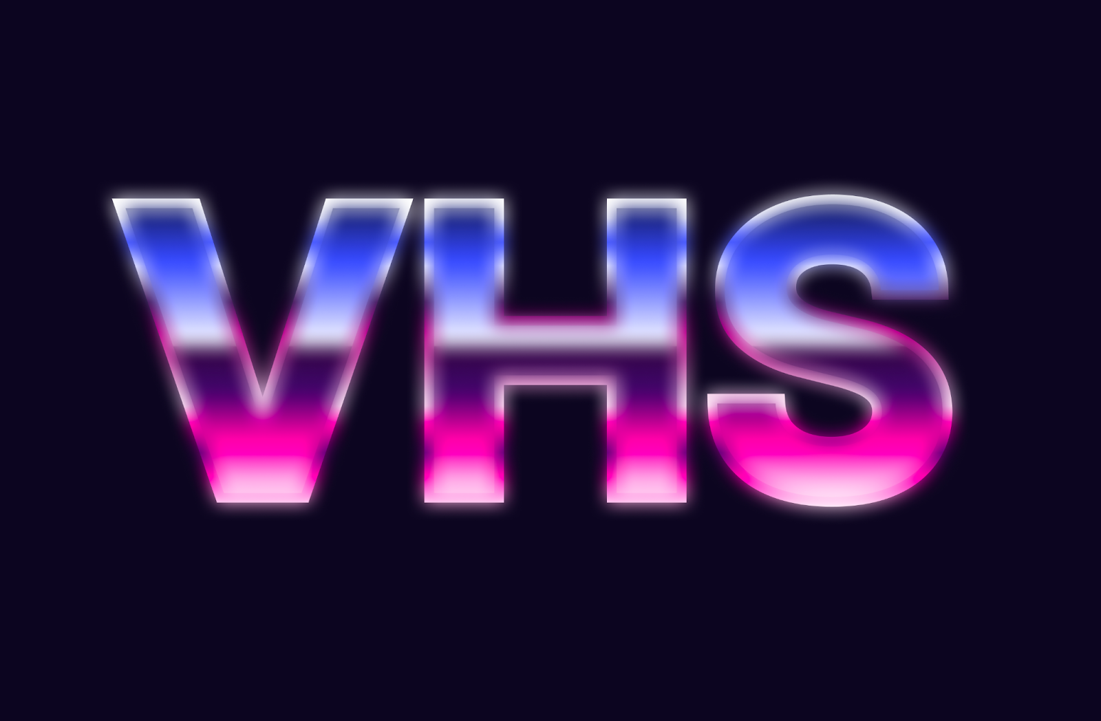 Figma 80s style typography gradients and effects