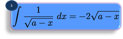 integration formula