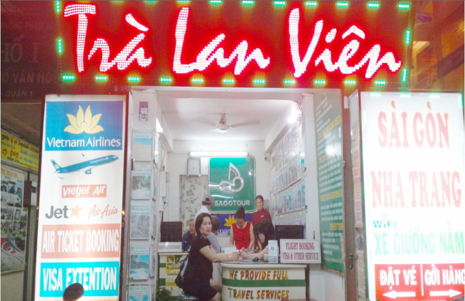 Văn phòng xe Trà Lan Viên