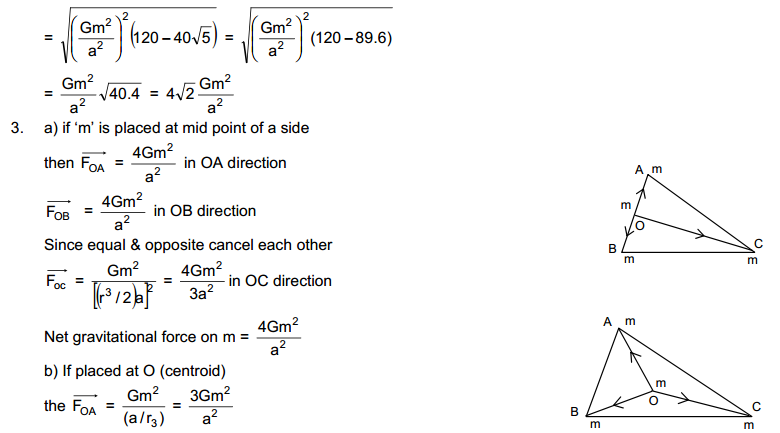 Gravitation HC Verma Concepts of Physics Solutions