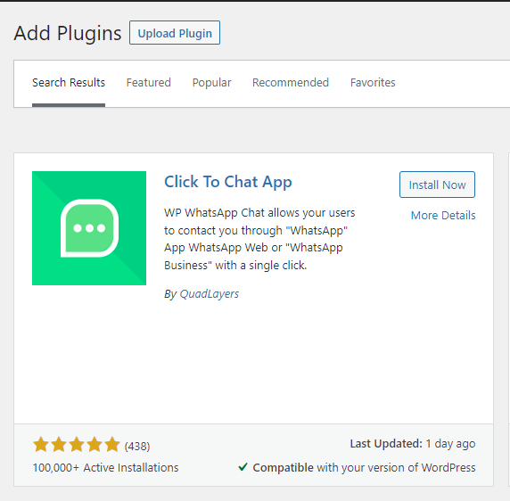 Plugin WhatsApp Chat WordPress Dari QuadLayers