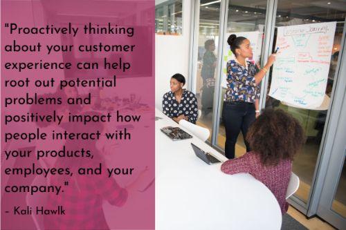 “Ultimately, the best way to deal with angry customers is to prevent them entirely. It’s not always possible, but proactively thinking about your customer experience can help root out potential problems and positively impact how people interact with your products, employees, and your company.” – Kali Hawlk