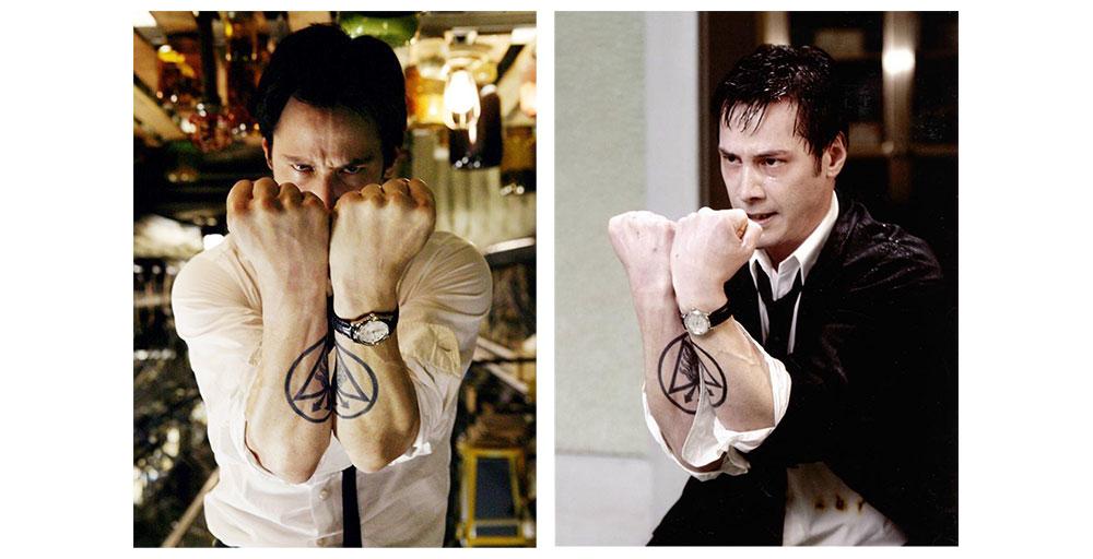 สัญลักษณ์ 'RED KING' รอยสักสุดเท่บนแขน KEANU REEVES จาก CONSTANTINE  ที่แสนจะเตะตา » Unlockmen