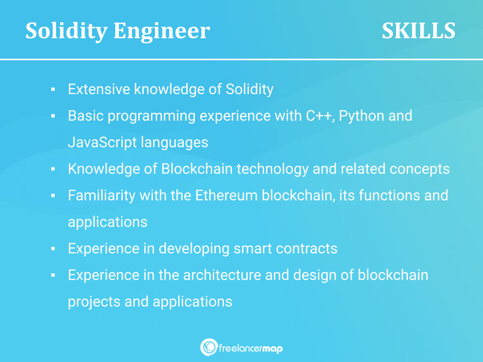 Skills Of A Solidity Engineer