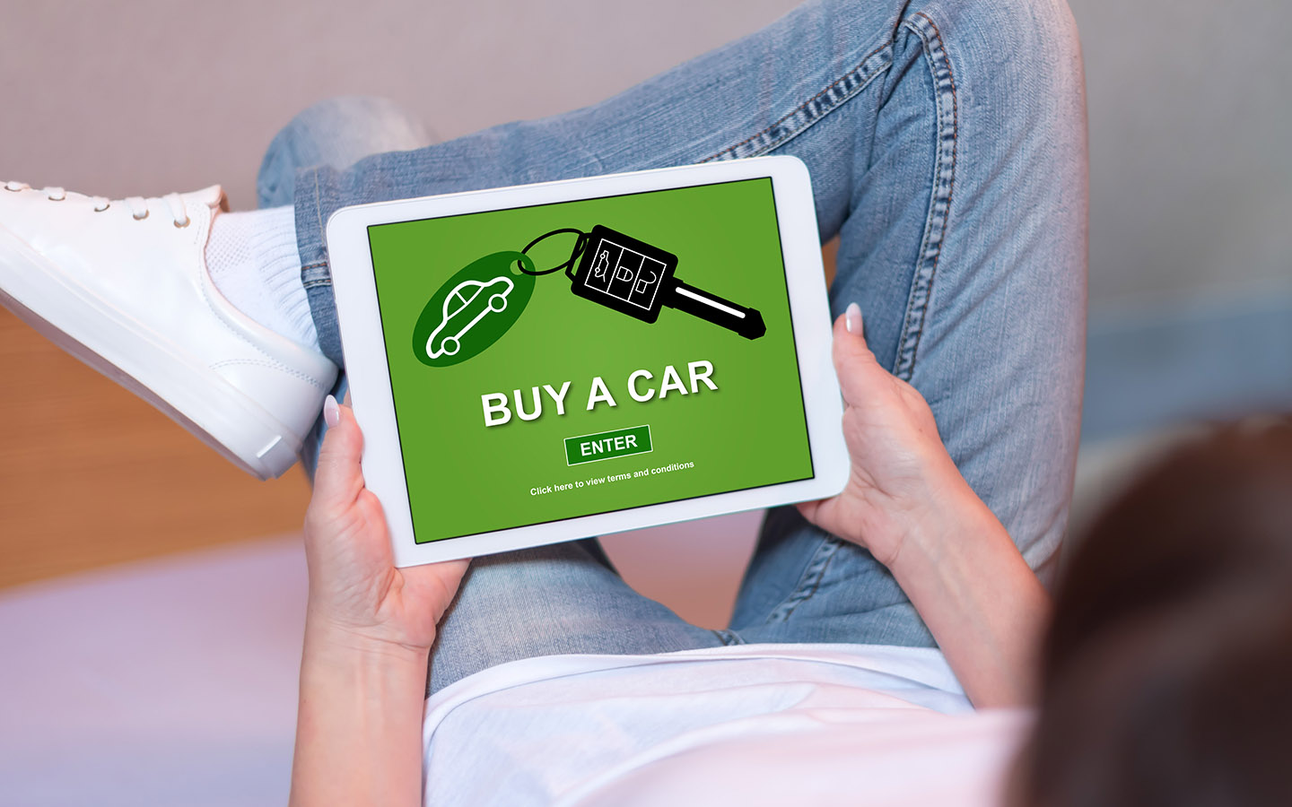 Process on how to buy a car online