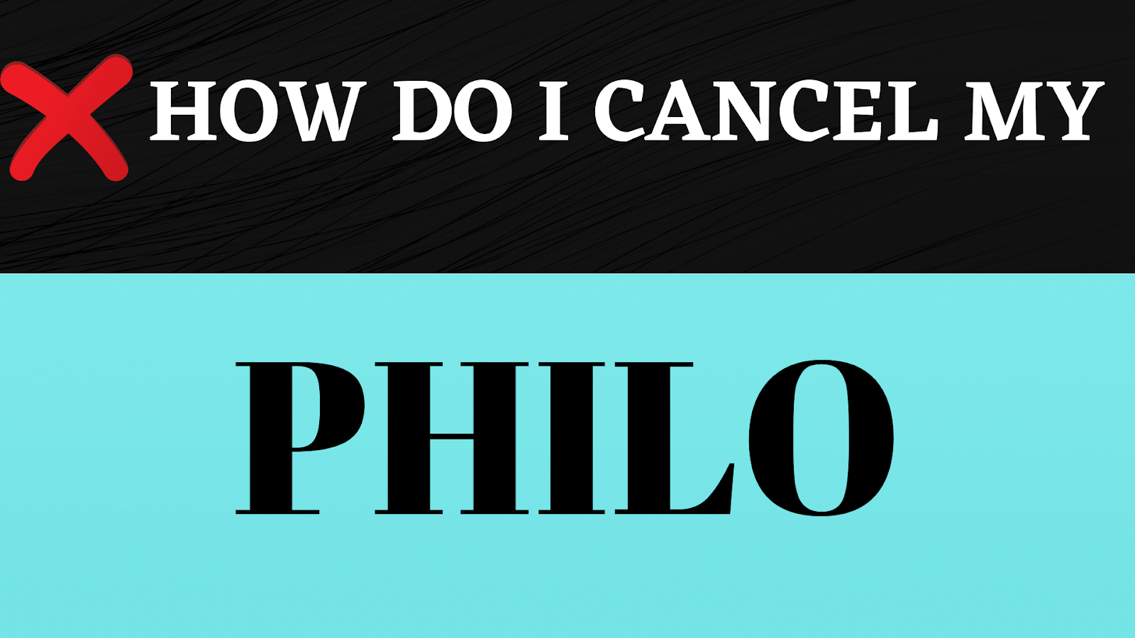 Cancel Philo TV