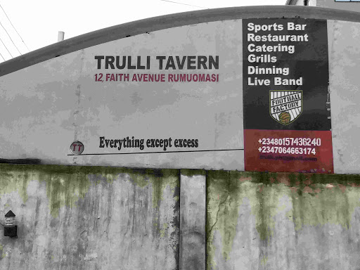 Trulli Tavern, 12 Faith Avenue, Rumuomasi, Rumuola, Port Harcourt, Rivers, Nigeria, Bar, state Rivers