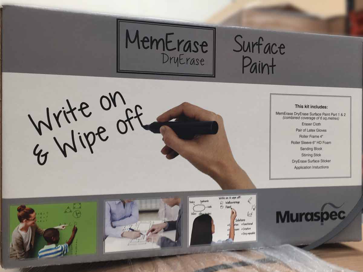 Muraspec Whiteboard Paint Box