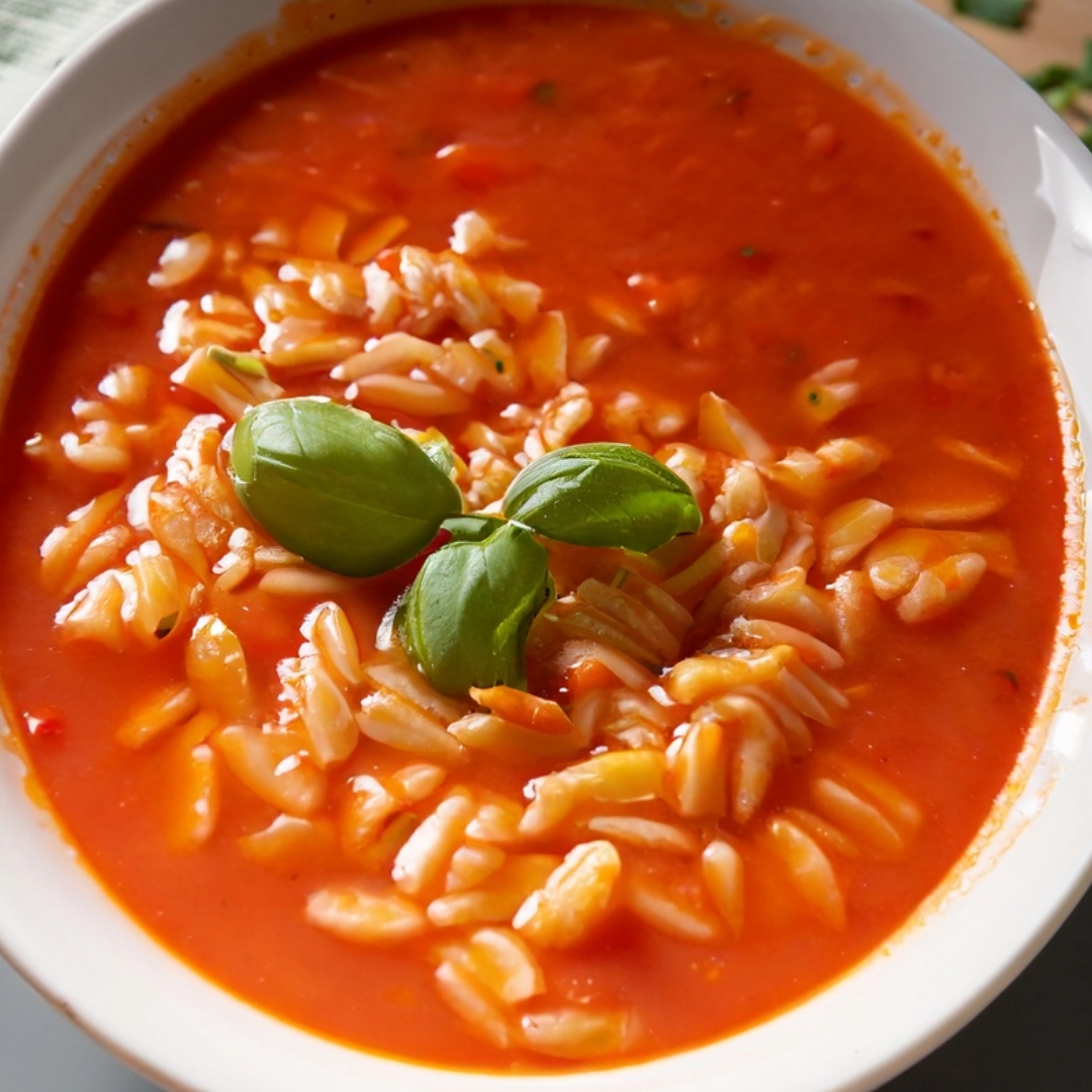 tomato orzo soup recipe