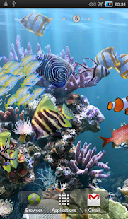 Download The real aquarium - LWP apk