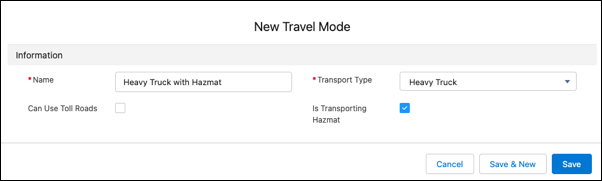 Salesforce Field Service - New Travel Mode