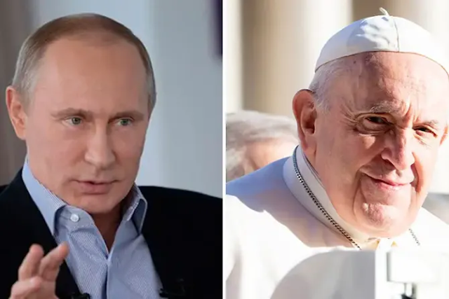 Nga ‘sẵn lòng’ nói chuyện với Đức Thánh Cha Phanxicô về cuộc chiến ở Ukraine